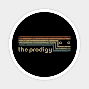 The Prodigy Cassette Stripes Magnet